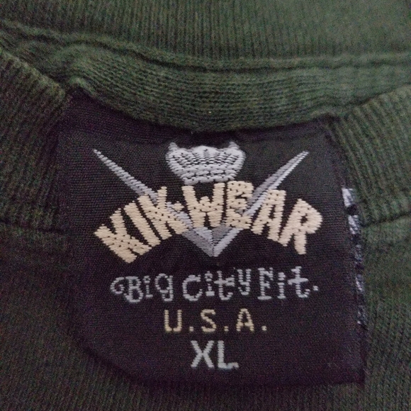 Vintage Kik Wear Weed T Shirt JNCO Skate Hip Hop - Picture 3 of 8